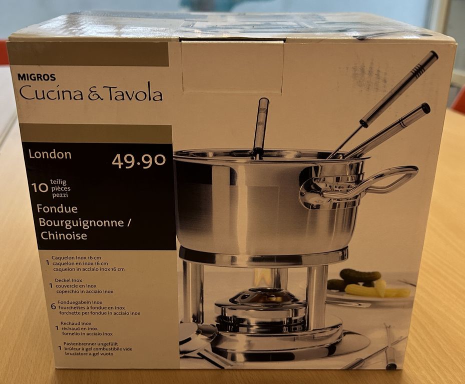 La Manivelle Genève Service à fondue bourguignonne/chinoise (5295)